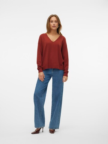 ruda VERO MODA Megztinis 'VMBREEZE'