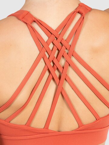 Smilodox Bralette Sports bra 'Advance Pro' in Orange