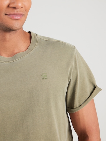 G-STAR Tričko 'Lash' - Zelená