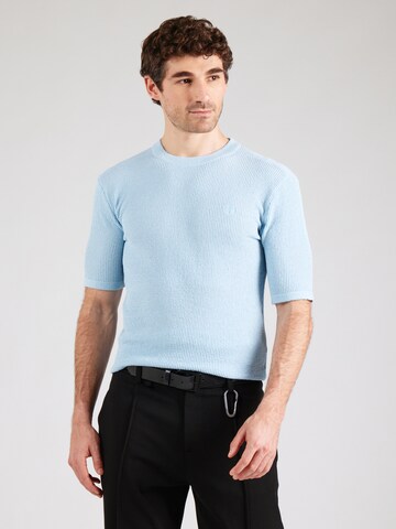 Key Largo Pullover 'DIVINE' in Blau: Vorderseite