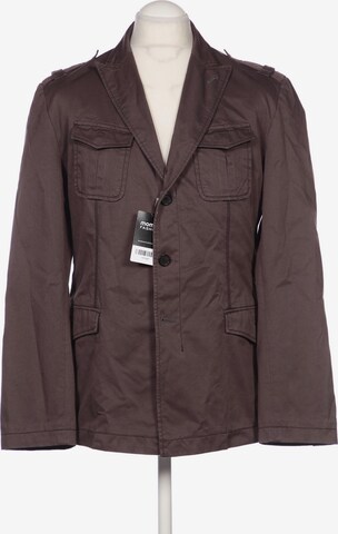 BOSS Suit Jacket in M-L in Brown: front