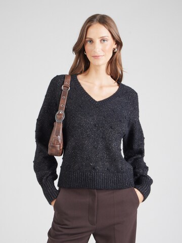 VILA Sweater 'VITULI' in Black: front