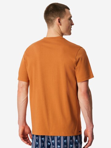 T-Shirt ' Mix Relax ' SCHIESSER en orange
