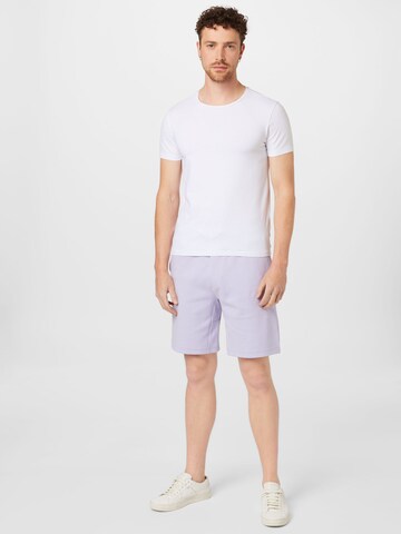 Regular Pantalon Polo Ralph Lauren en violet