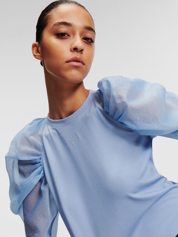 Camicia da donna di Karl Lagerfeld in blu