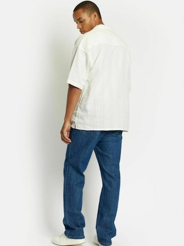 Regular fit Camicia ' DPTextured ' di Denim Project in bianco