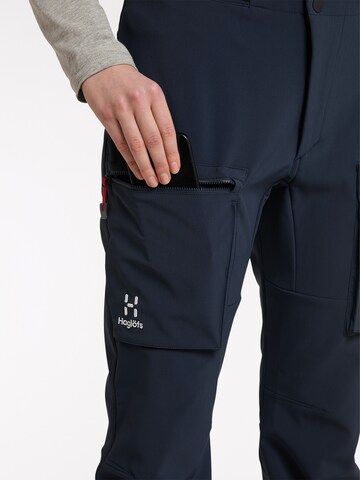 Haglöfs Regular Outdoorhose 'Roc Winter' in Blau