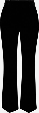 SECOND FEMALE Bootcut Παντελόνι 'Vega' σε μαύρο: μπροστά