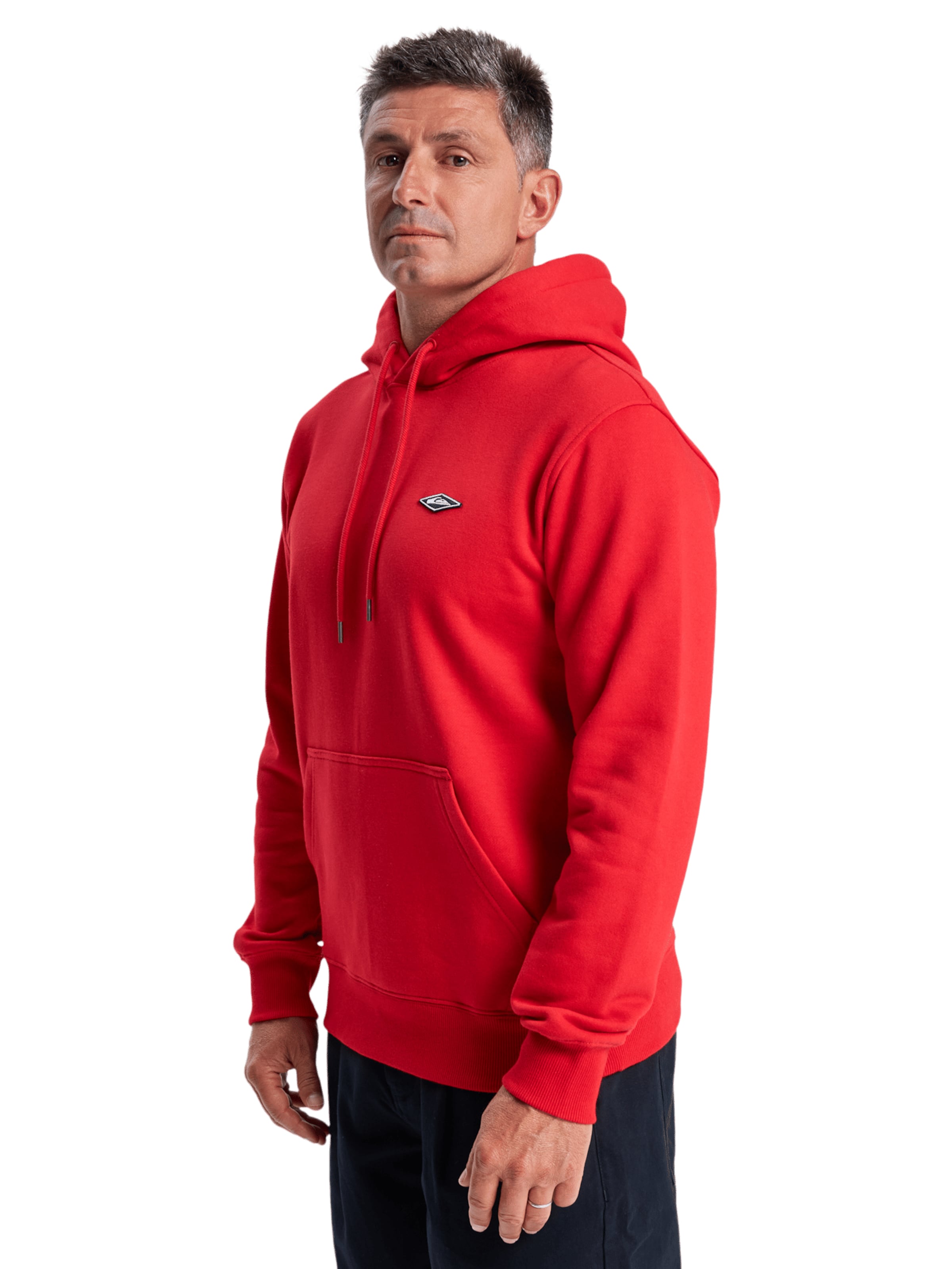 QUIKSILVER Sweatshirt 'Diamond' in Red