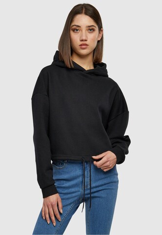 Urban Classics Sweatshirt in Black: front