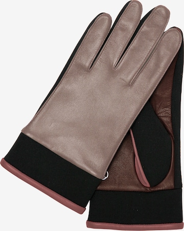 KESSLER Full Finger Gloves 'Stella' in Grey: front