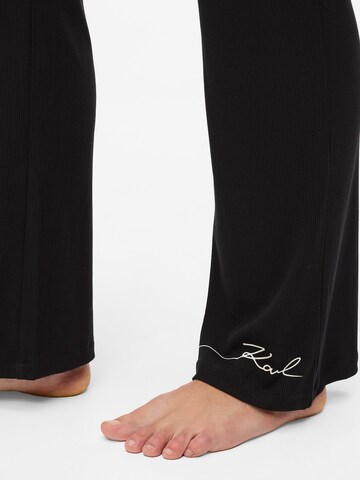 Karl Lagerfeld Bootcut Byxa i svart