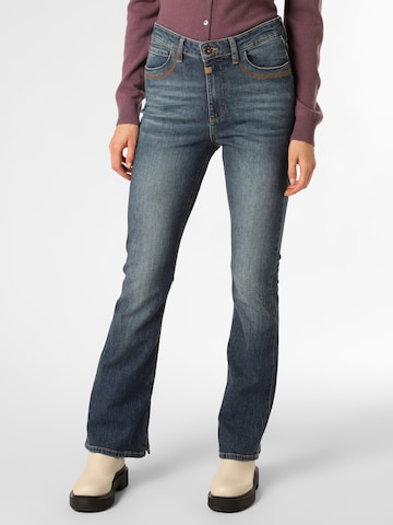 Blue Fire Bootcut Jeans 'Vicky' in Blau: predná strana