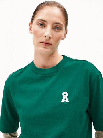 ARMEDANGELS Shirt 'ICONIC Å TARJAA' in Green