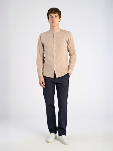 Lindbergh Regular fit Overhemd in Beige