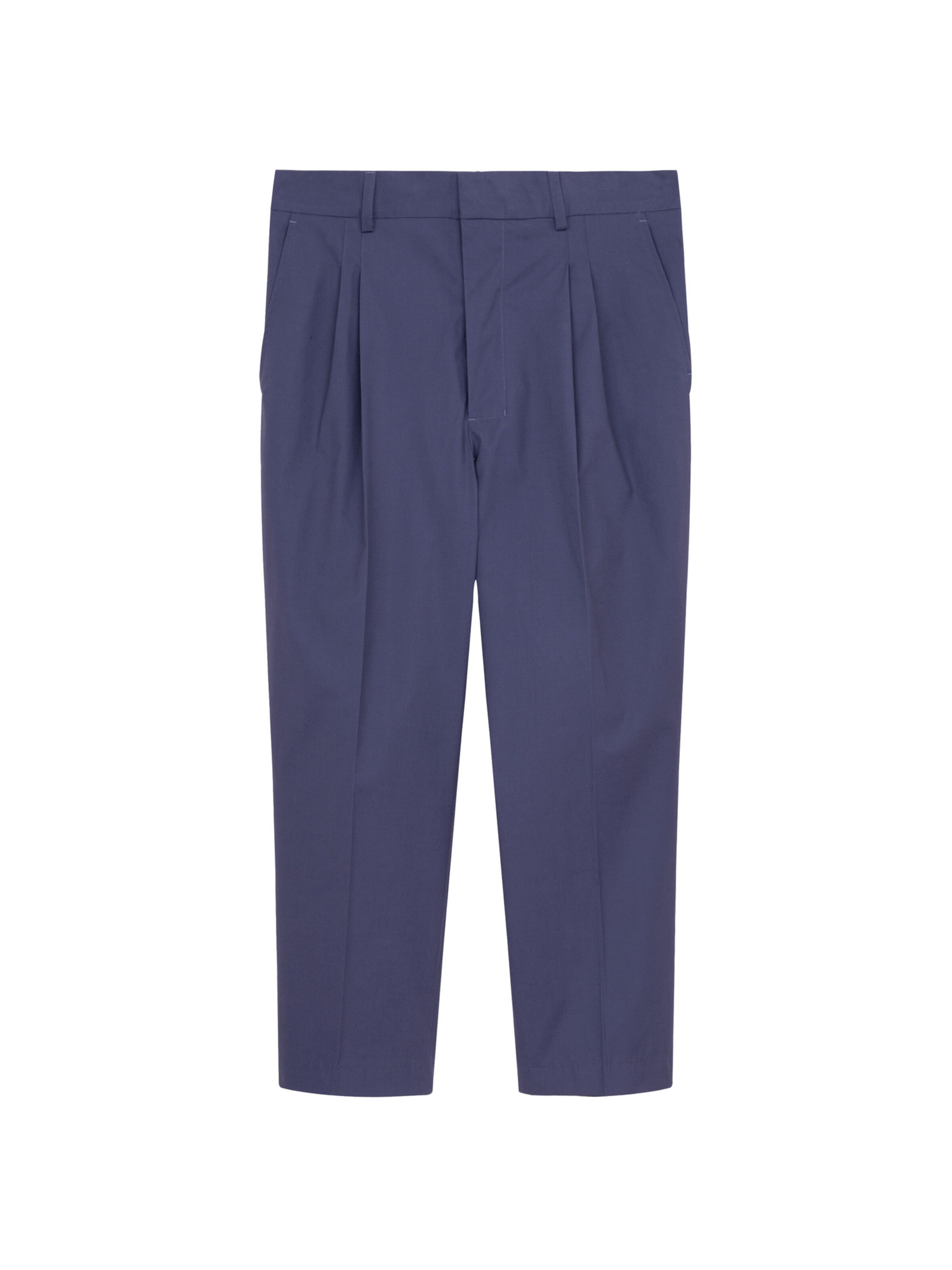 Studio Seidensticker Trousers with creases ' Studio ' in Blue: front