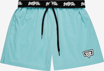 Bucketz Loose fit Trousers in Blue: front