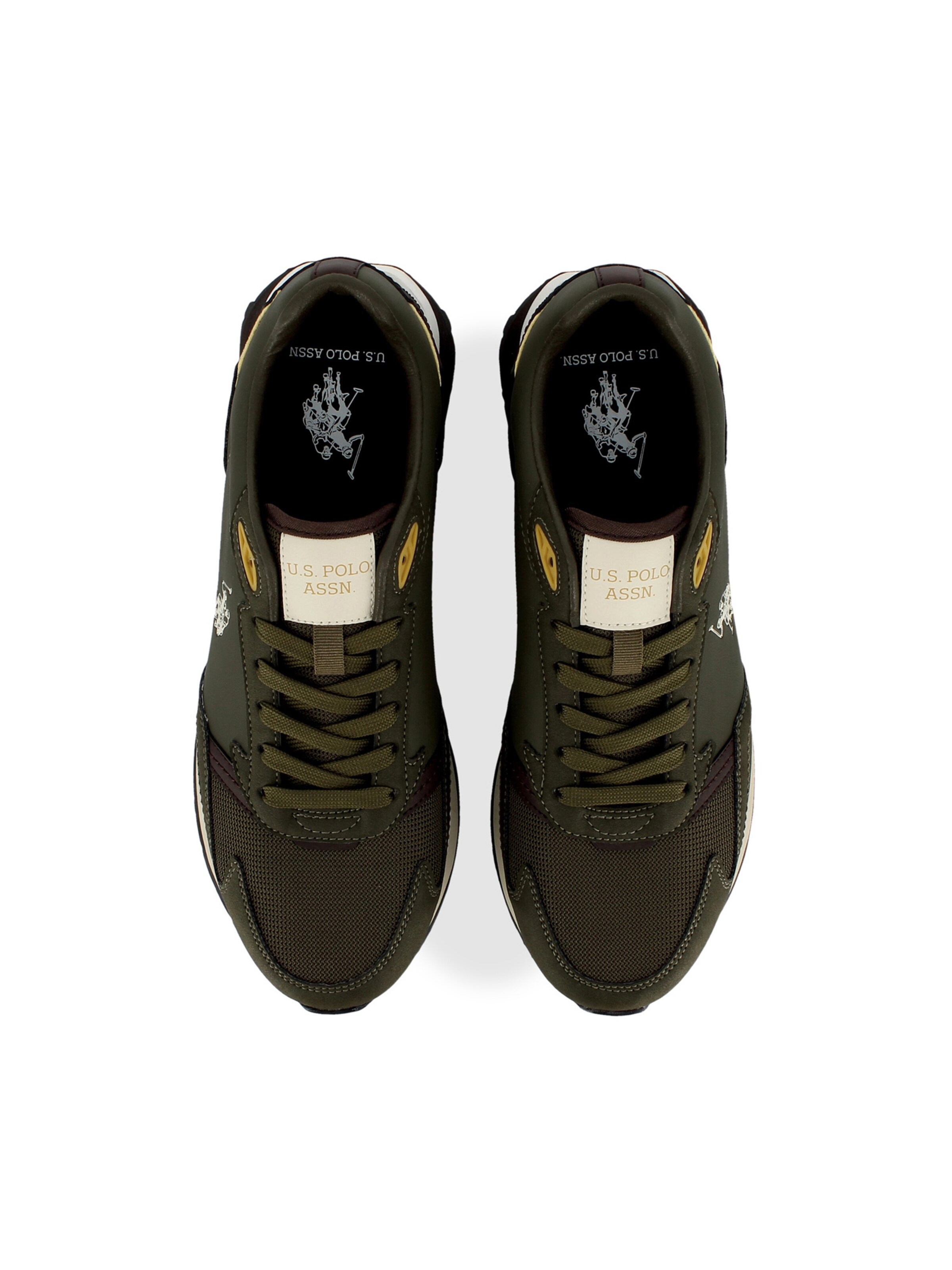 Baskets basses 'April' US POLO ASSN. en beige