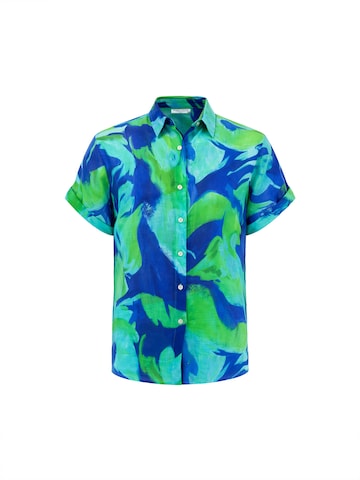 Maglietta 'Haris Cotton' di Haris Cotton in blu: frontale
