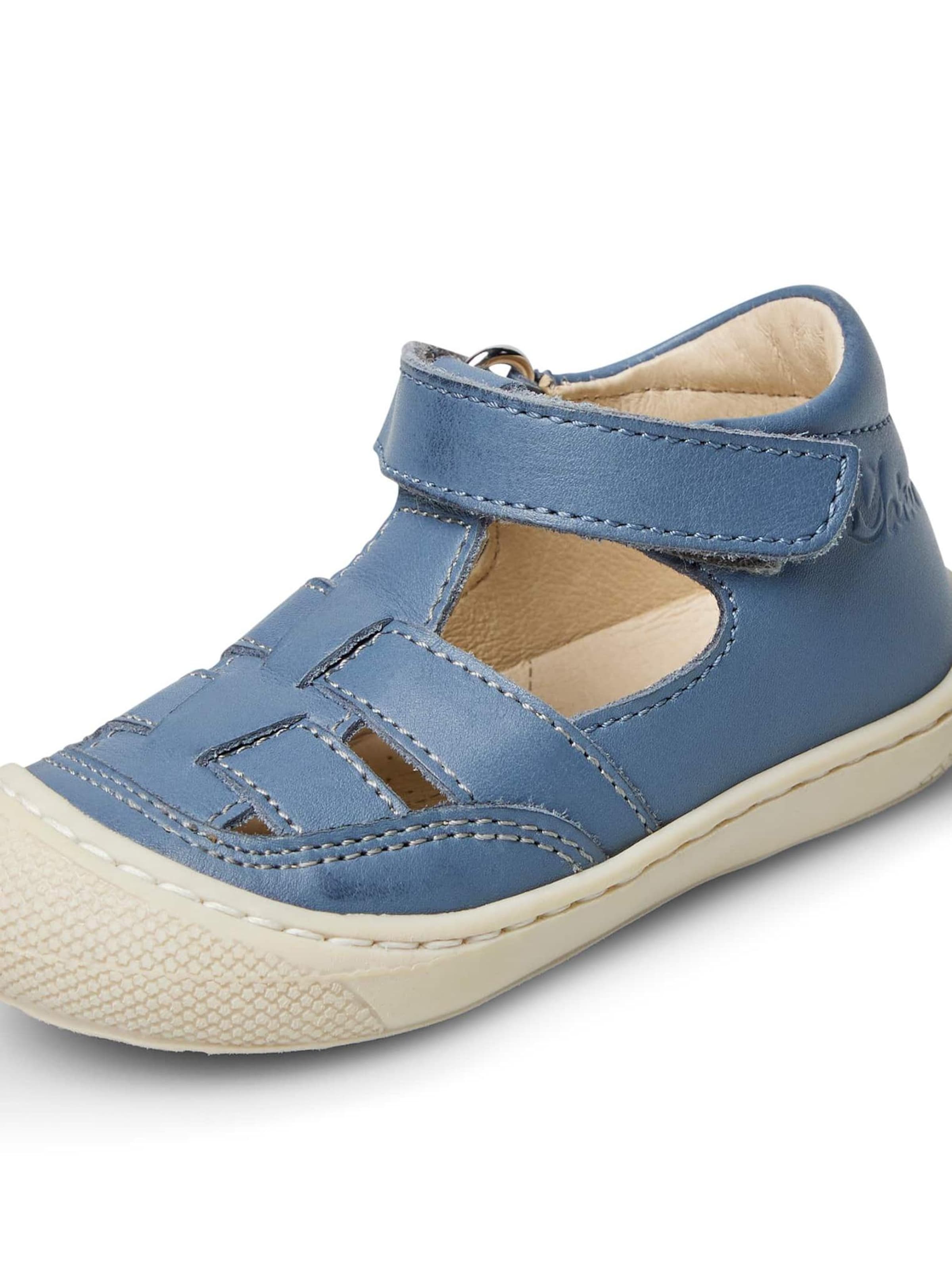 NATURINO Offene Schuhe 'WAD' in Blau: Vorderseite