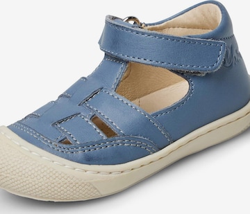 NATURINO Offene Schuhe 'WAD' in Blau: Vorderseite