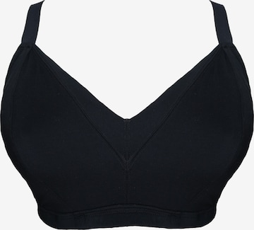 Invisible Soutien-gorge 'Cozyma' SugarShape en noir : devant