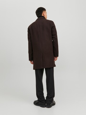 JACK & JONES Between-Seasons Coat 'Morrison' in Brown