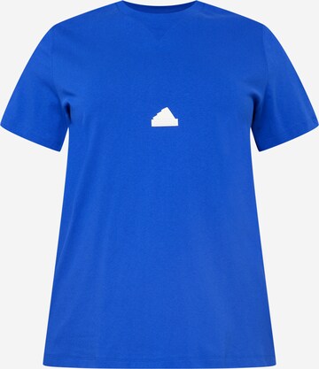 T-shirt fonctionnel ADIDAS SPORTSWEAR en bleu : devant