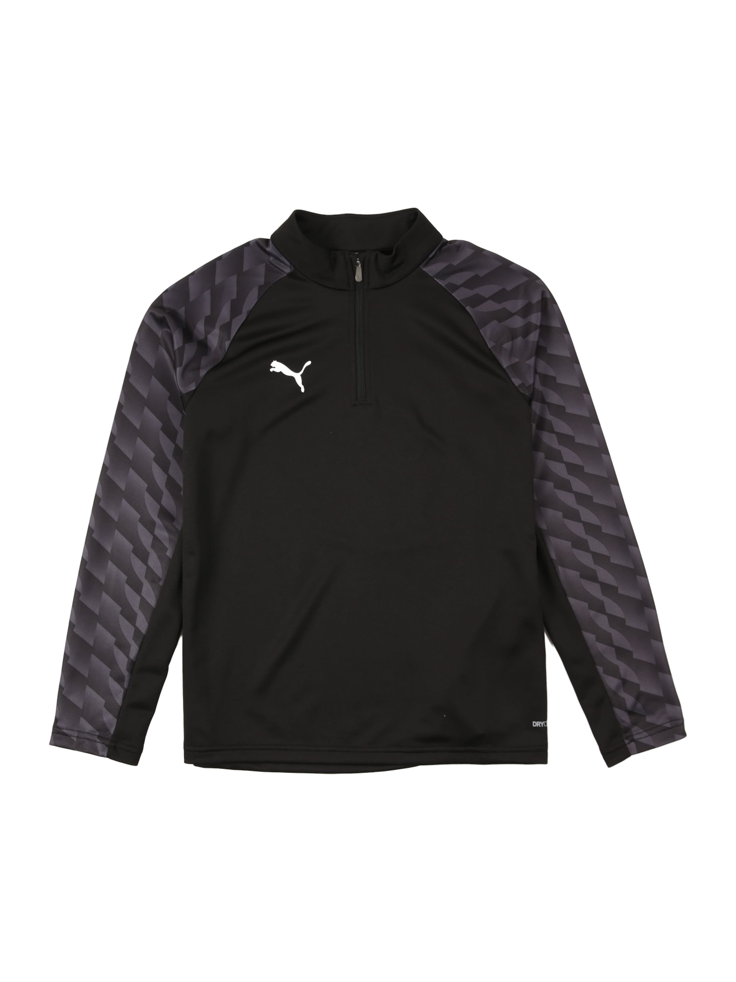 PUMA Λειτουργικό μπλουζάκι 'TeamLIGA26' σε μαύρο: μπροστά