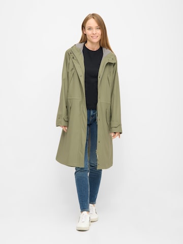 Derbe Raincoat 'Valby' in Green: front