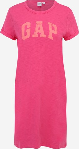 Gap Tall Obleka | roza barva: sprednja stran