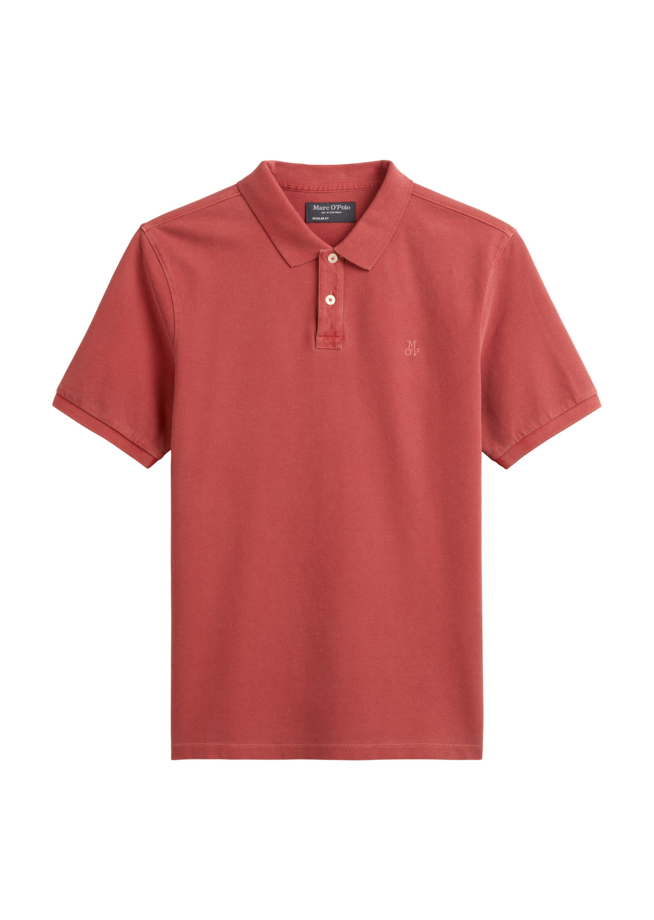 Marc O'Polo Shirt 'Piqué' in Red: front