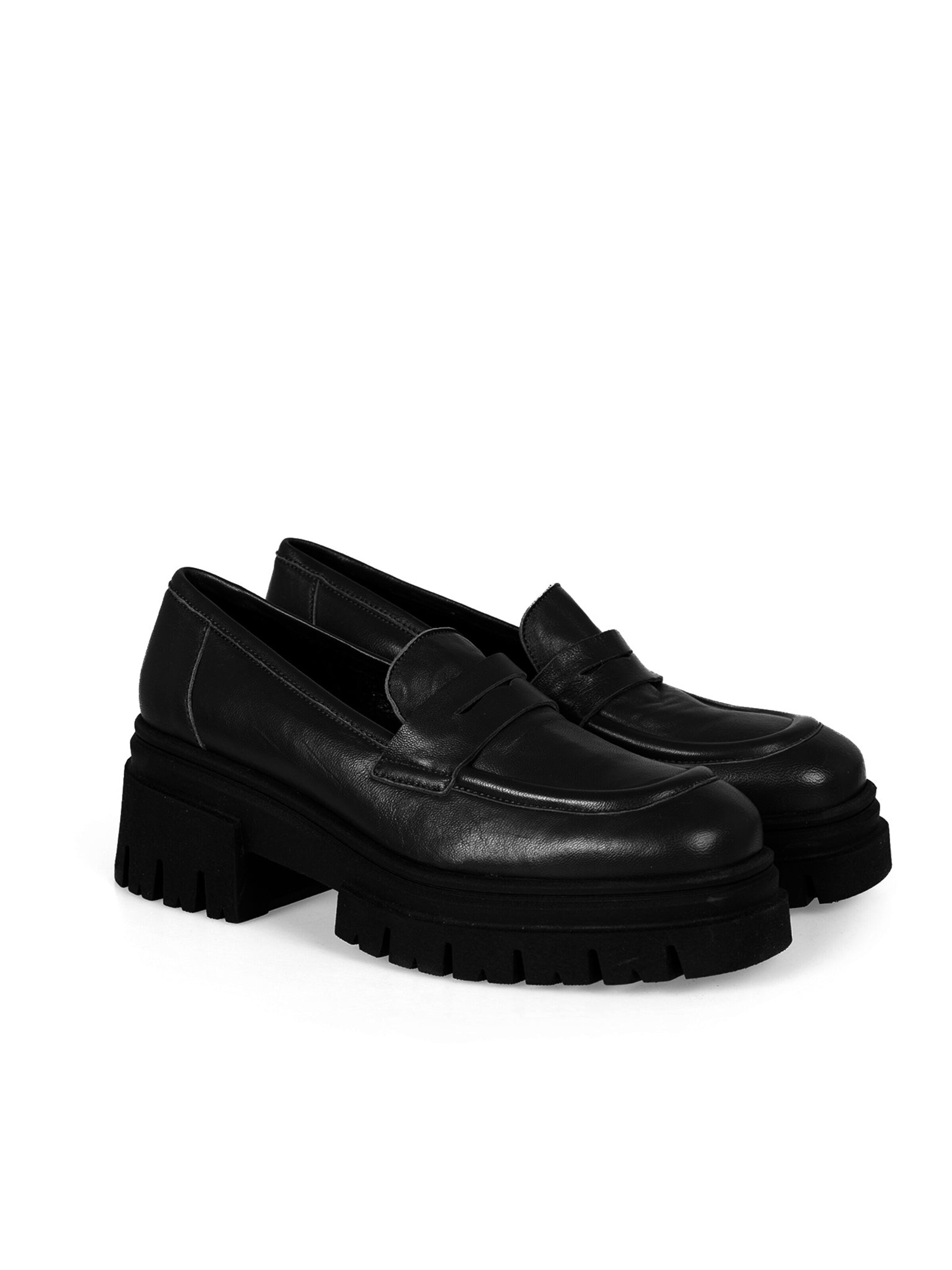 Liu Jo Buty sznurowane 'Rebel Queen by Liu-Jo Loafersy | YF1092 P0001 | 40' w kolorze czarny