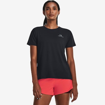 UNDER ARMOUR Performance Shirt 'Rush Energy 2.0' in Black: front