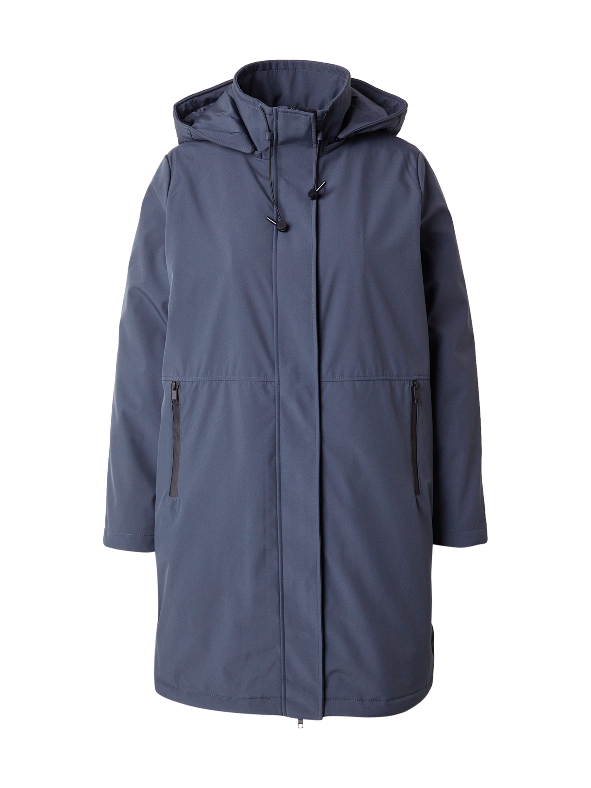 Parka d’hiver 'CARKARA' ONLY Carmakoma en bleu : devant