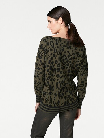 Pull-over heine en vert