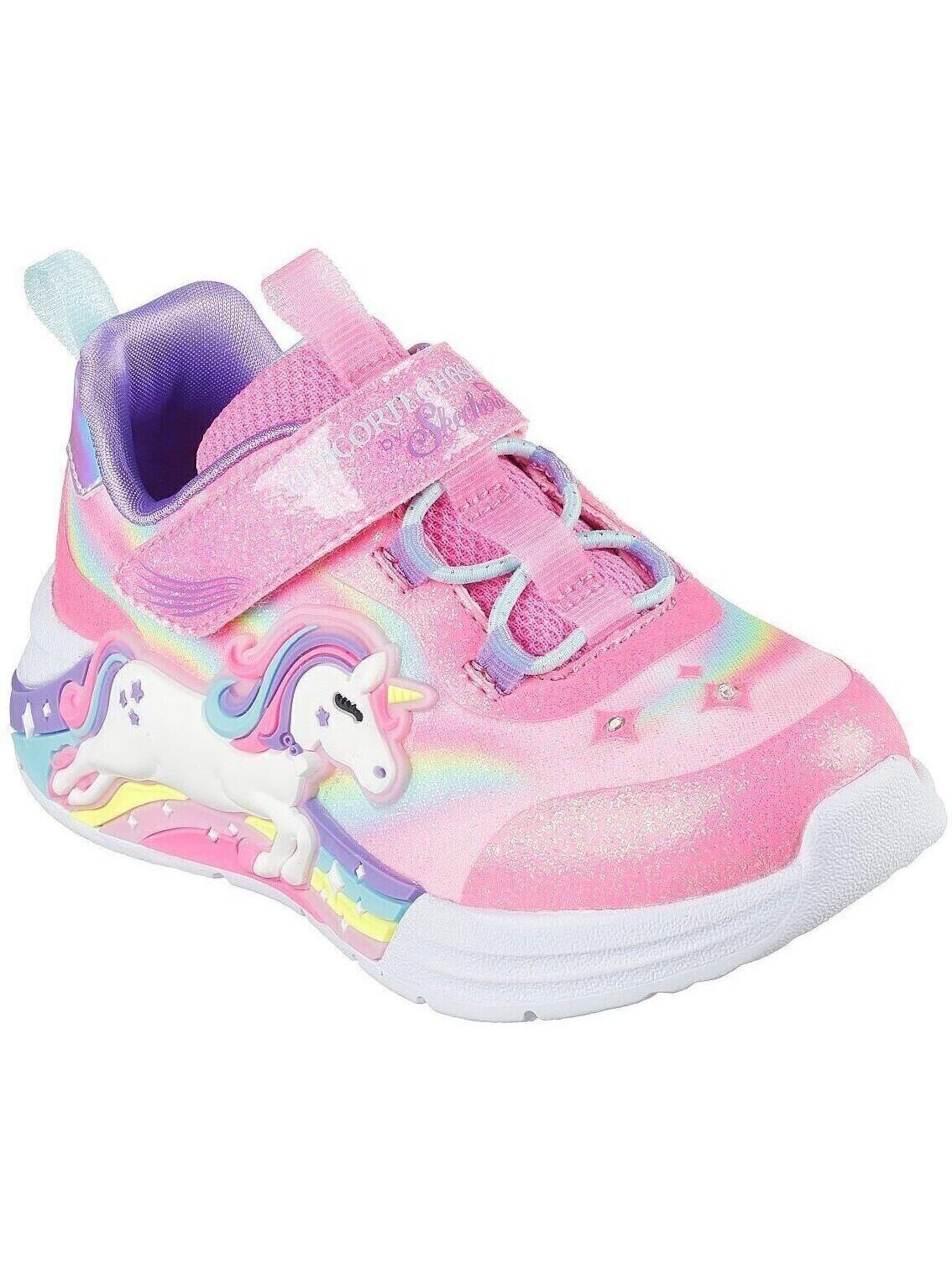 Scarpa sportiva 'Unicorn Chaser' di SKECHERS in rosa: frontale