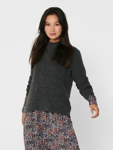 Pull-over ONLY en gris : devant