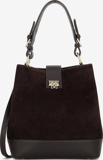 Rankinė ant peties iš Kazar, spalva – tamsiai ruda, Prekių apžvalga