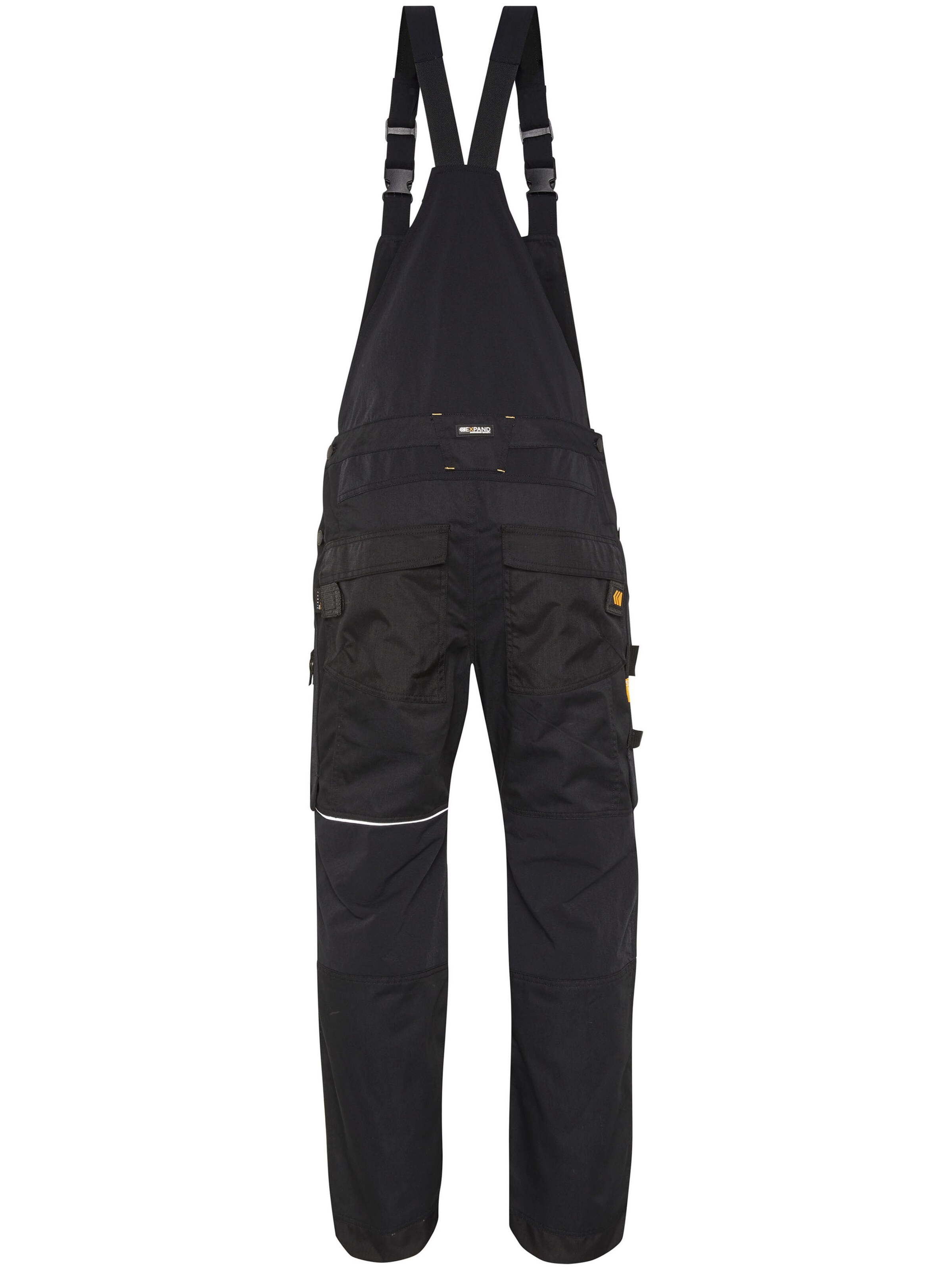 Expand Regular Overalls in Black