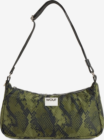 Borsa a spalla 'Studio' di Wouf in verde: frontale