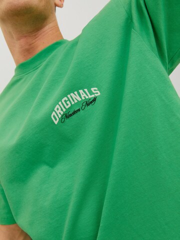 JACK & JONES Bluser & t-shirts 'Brink' i grøn