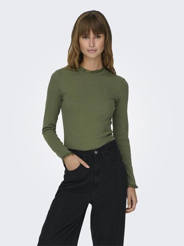 ONLY Shirt 'Leslie' in Green: front