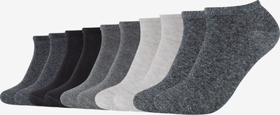 s.Oliver Socken 'Venezia' in dunkelgrau / graumeliert / schwarz / weiß, Produktansicht