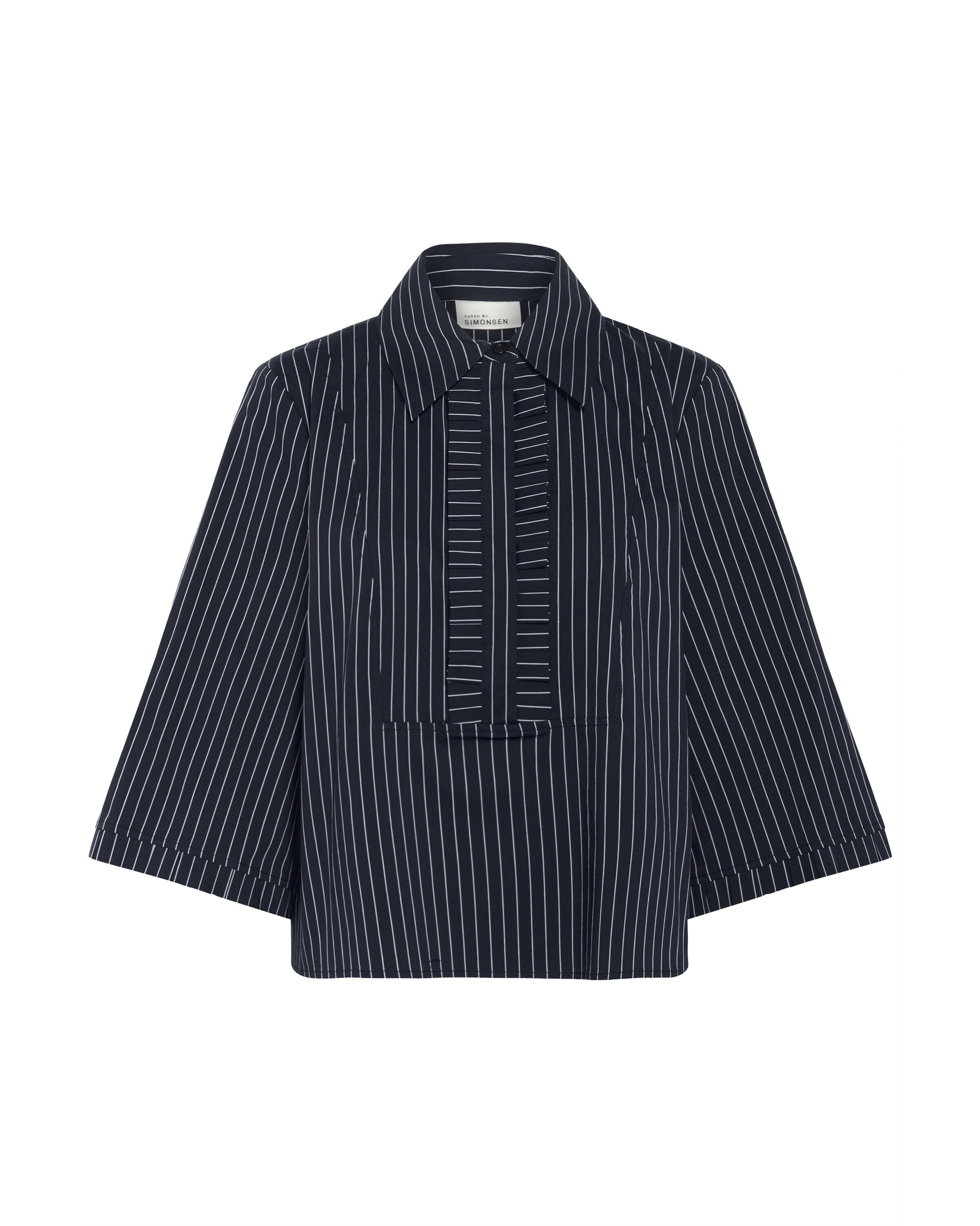 KAREN BY SIMONSEN Bluse 'Amy' i blå: forside