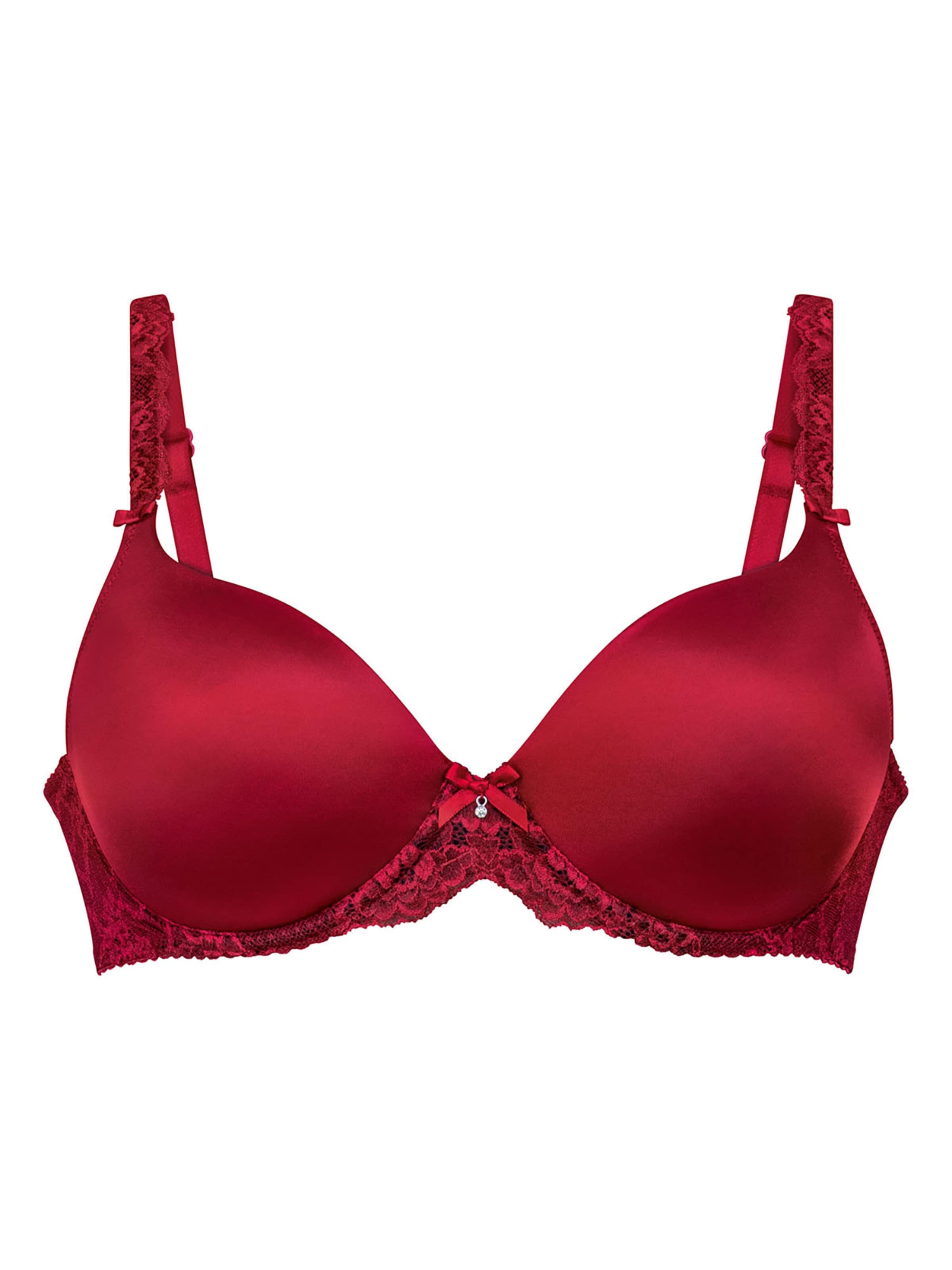 ANITA Klassisch BH 'Bobette'‌‌‌‌ in Rot: Vorderseite