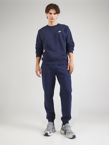 Nike Sportswear Sweatshirt 'CLUB' in Blue
