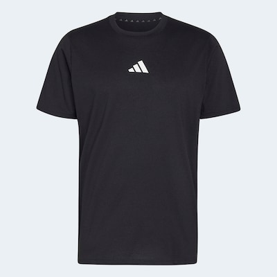 ADIDAS PERFORMANCE Funktionsshirt in M in basaltgrau / grün / rosa / schwarz, Produktansicht