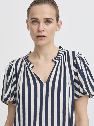 ICHI - Vestido de verano ' IHMARRAKECH ' en azul