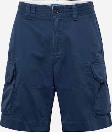 Polo Ralph Lauren Avar lõige Klapptaskutega püksid 'GELLAR', värv sinine: eest vaates